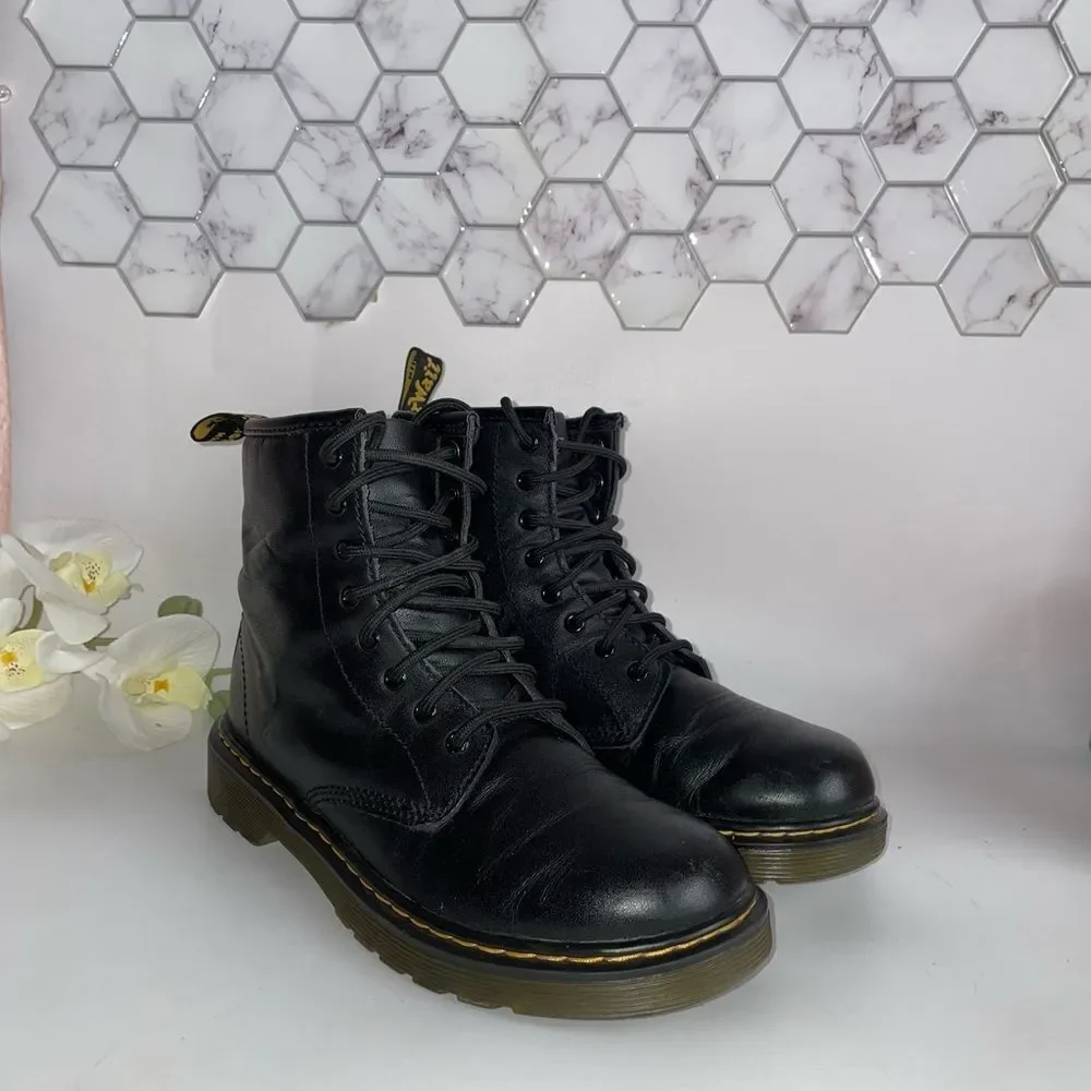 Dr. Martens Black Combat Boots